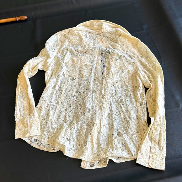 Lucky Brand Lace Top NWT - Picture 9 of 12